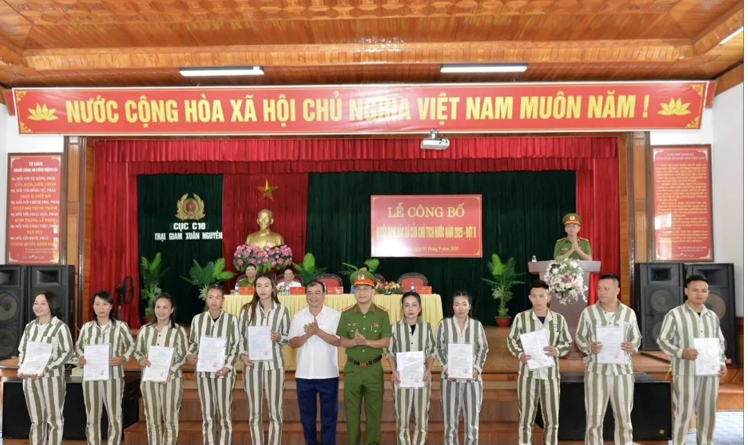 Hải Phòng: Trại giam Xuân Nguyên có 309 phạm nhân được đặc xá dịp 2/9