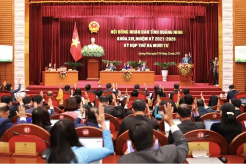 Bế mạc kỳ họp thứ 34 HĐND tỉnh Quảng Ninh