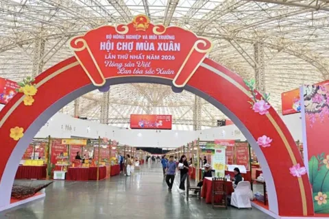 Hải Phòng: không gian trưng bày tại Hội chợ Mùa Xuân 2026 mang đậm dấu ấn di sản văn hoá, du lịch
