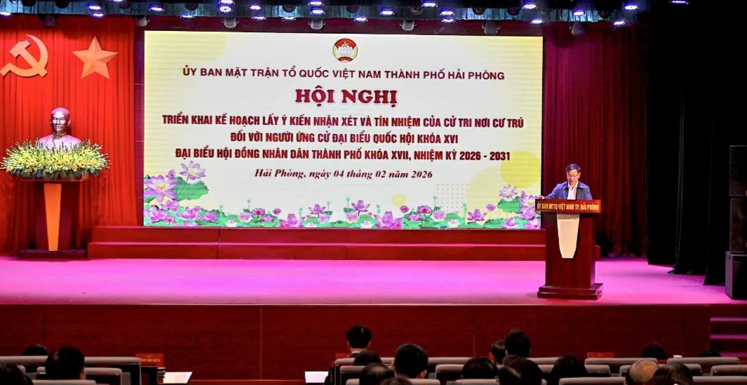 Hải Phòng: triển khai lấy ý kiến cử tri nơi cư trú với người ứng cử đại biểu Quốc hội và HĐND

