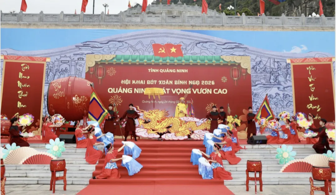 Hội khai bút Xuân Bính Ngọ 2026 - Quảng Ninh khát vọng vươn cao