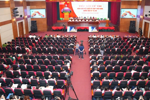 Đại biểu Quốc hội TP Hải Phòng tiếp xúc cử tri, báo cáo kết quả Kỳ họp thứ 9, Quốc hội khóa XV