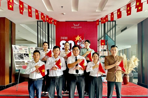 Tập đoàn Mường Thanh hòa nhịp Quốc khánh 2/9 cùng chuỗi sự kiện “80 năm rạng rỡ Việt Nam - Tự hào Mường Thanh tiếp bước”