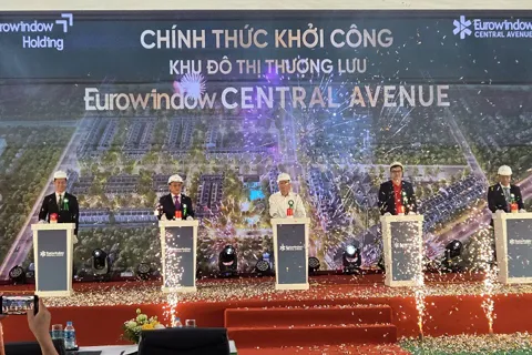 Nghệ An: khu đô thị thượng lưu Eurowindow Central Avenue chính thức khởi công