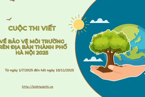 Viết để hành động vì một Hà Nội xanh, sạch, đáng sống