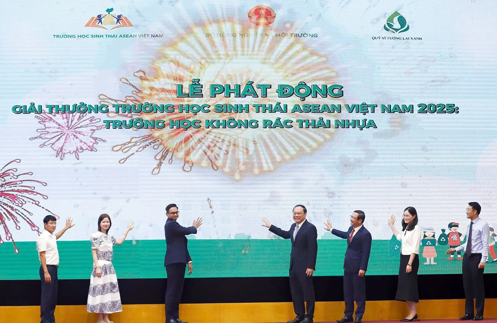 Vì môi trường học đường không rác thải nhựa