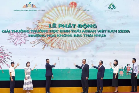 Vì môi trường học đường không rác thải nhựa