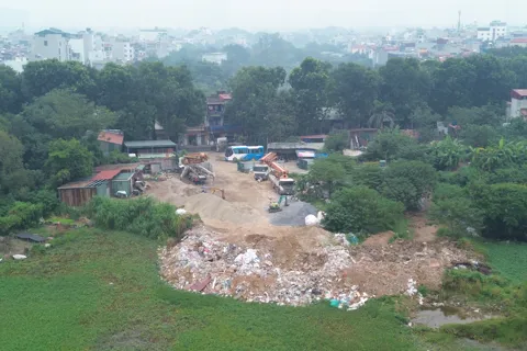 Tại phường Tây Mỗ: tái diễn vi phạm đất đai sau xử lí 