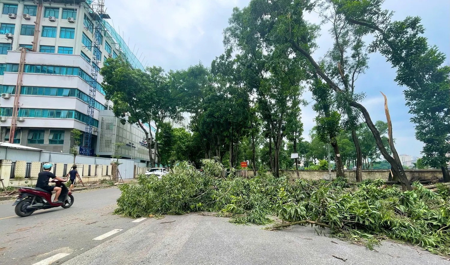 Cảnh báo mưa lớn ở Hà Nội khi bão số 3 đổ bộ