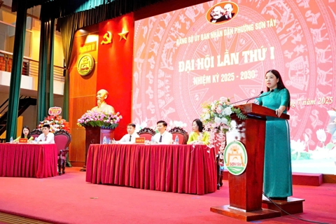 Đảng bộ UBND phường Sơn Tây tổ chức Đại hội lần thứ I, nhiệm kỳ 2025 - 2030
