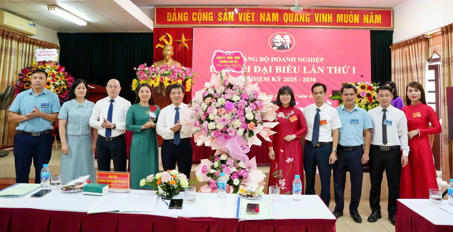 Phường Sơn Tây: Đại hội Đảng bộ Doanh nghiệp lần thứ I, nhiệm kỳ 2025 - 2030