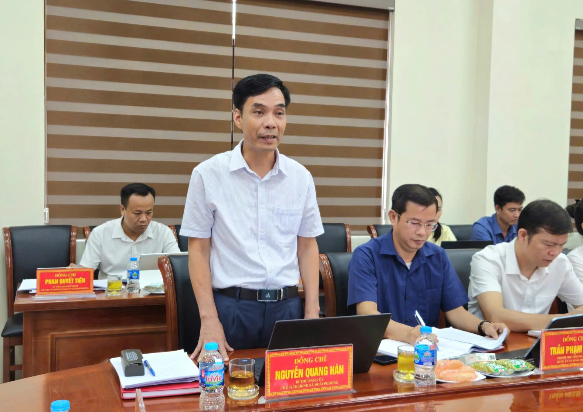 Xã Đoài Phương: chuẩn bị tốt công tác tổ chức Đại hội Đảng bộ xã diễn ra vào cuối tháng 8
