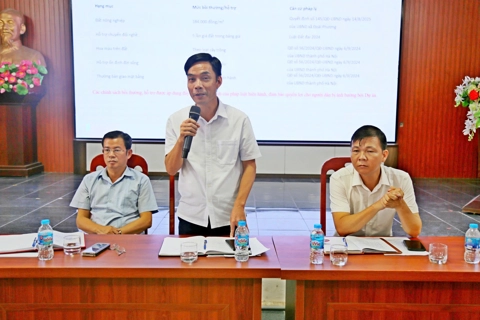 Xã Đoài Phương tháo gỡ vướng mắc tại dự án Cụm Công nghiệp Sơn Đông