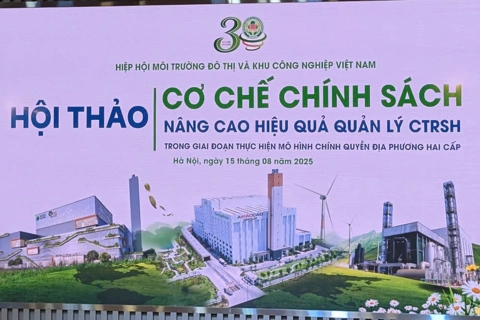 Nâng cao hiệu quả quản lý chất thải rắn sinh hoạt trong mô hình chính quyền địa phương 2 cấp