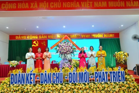 Đại hội phụ nữ phường Tùng Thiện nhiệm kỳ 2025 -  2030