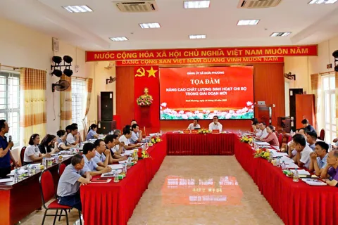 Xã Đoài Phương nâng cao chất lượng sinh hoạt chi bộ trong giai đoạn mới