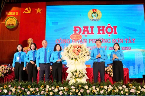 Công đoàn phường Sơn Tây tổ chức Đại hội lần thứ nhất, nhiệm kỳ 2025 – 2030
