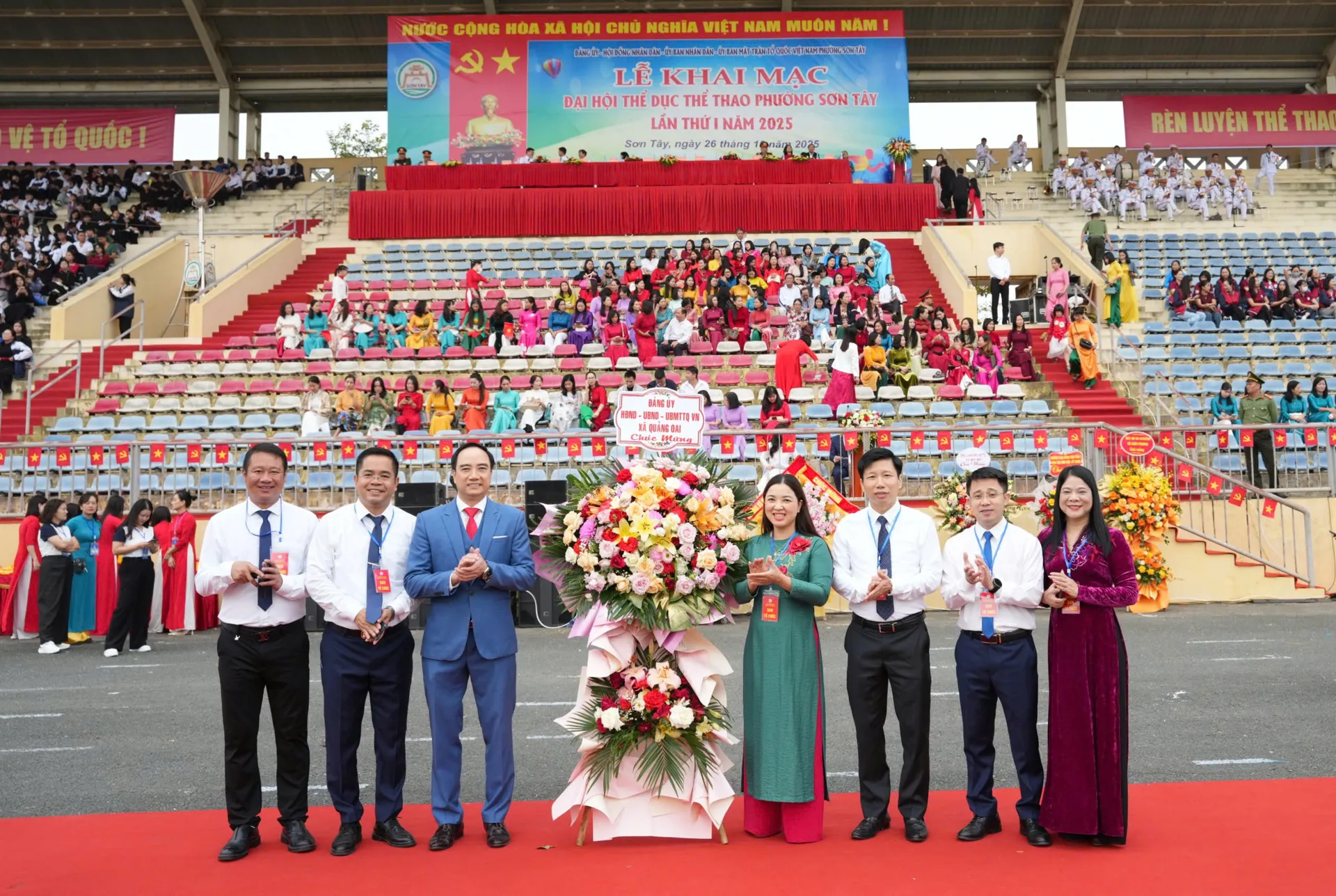 Sơn Tây khai mạc Đại hội Thể dục thể thao lần thứ I, năm 2025