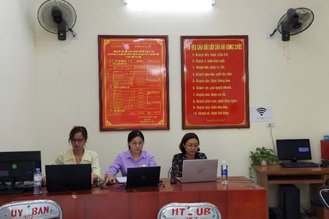 Ngày đầu vận hành thử nghiệm chính quyền 2 cấp ở Hoài Đức