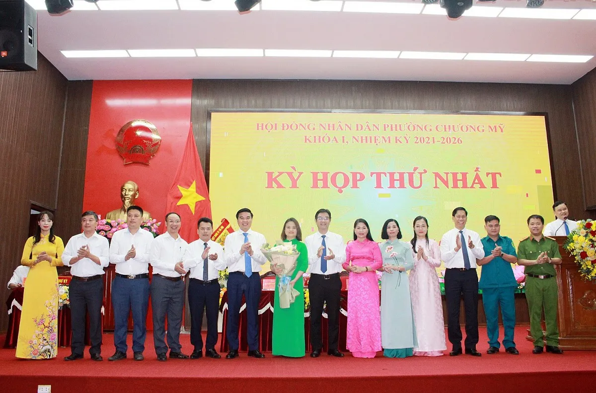 HĐND phường Chương Mỹ khóa I họp kỳ thứ Nhất, bảo đảm vận hành thông suốt bộ máy chính quyền mới