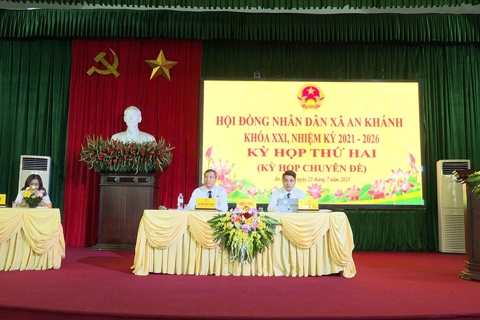 Xã An Khánh đã vận hành tốt bộ máy chính quyền địa phương 2 cấp