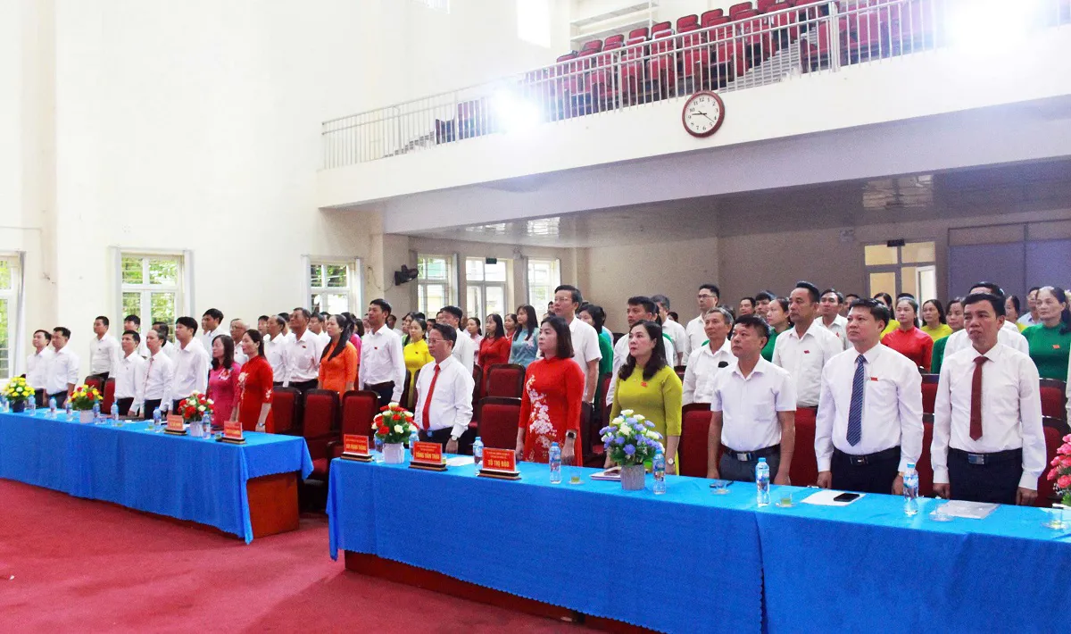 Kỳ họp đặc biệt của HĐND xã Quảng Bị, nhiệm kỳ 2021-2026
