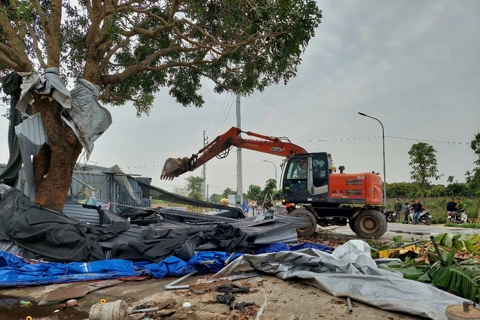 Huyện Hoài Đức, xử lý hàng loạt công trình xây dựng trên đất nông nghiệp