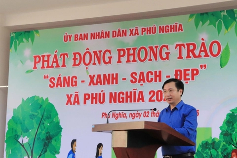 Xã Phú Nghĩa: phong trào “Sáng - Xanh - Sạch - Đẹp” chỉ có điểm khởi đầu
