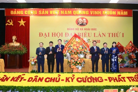 Quyết tâm đưa xã Hoài Đức trở thành phường giàu đẹp, văn minh, đời sống người dân hạnh phúc
