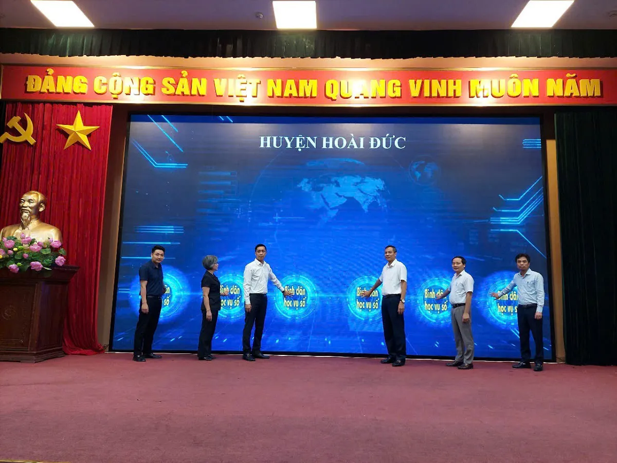 Hoài Đức phát động phong trào “Bình dân học vụ số” 2025