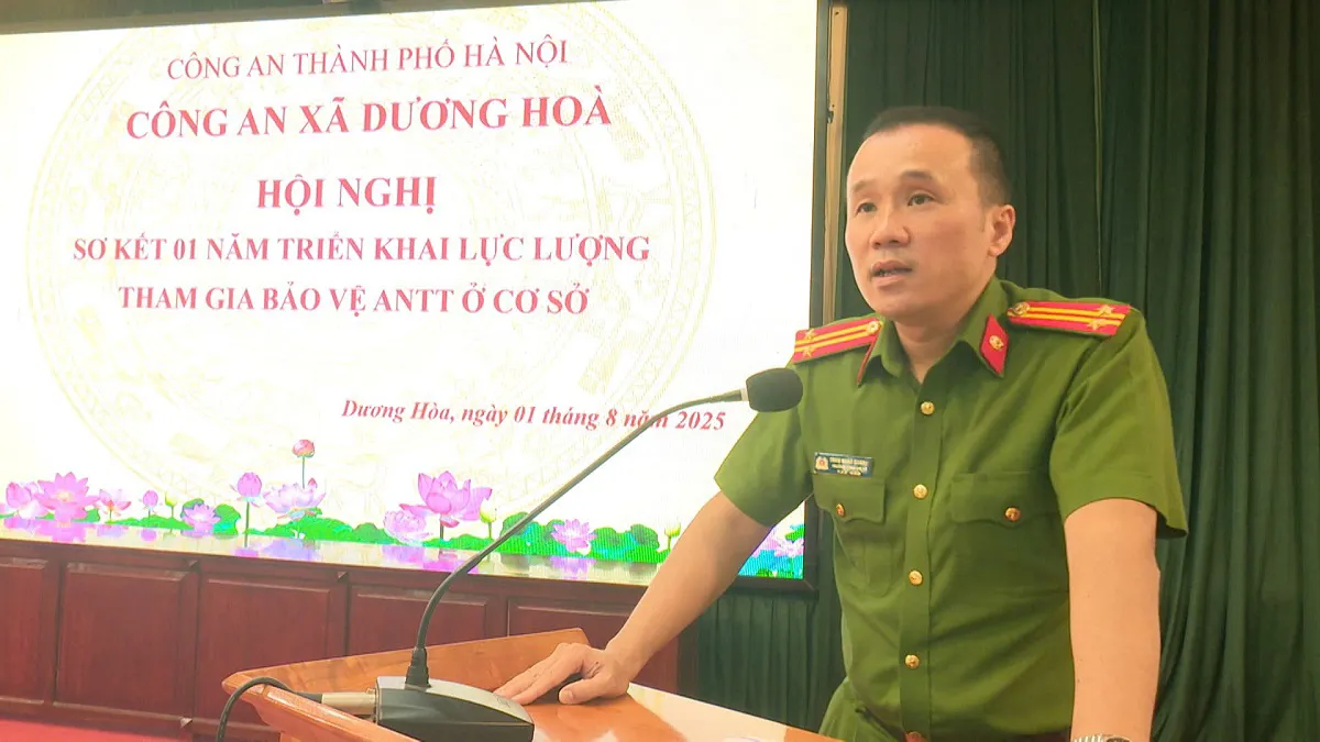 “Cánh tay nối dài” của Công an xã trong bảo vệ an ninh Tổ quốc