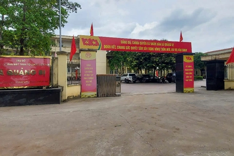 Công bố quyết định của Thành phố về nhân sự tại xã Quảng Bị
