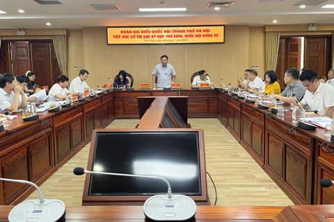 Đại biểu Quốc hội TP tiếp xúc cử tri sau Kỳ họp thứ 9, Quốc hội Khóa XV
