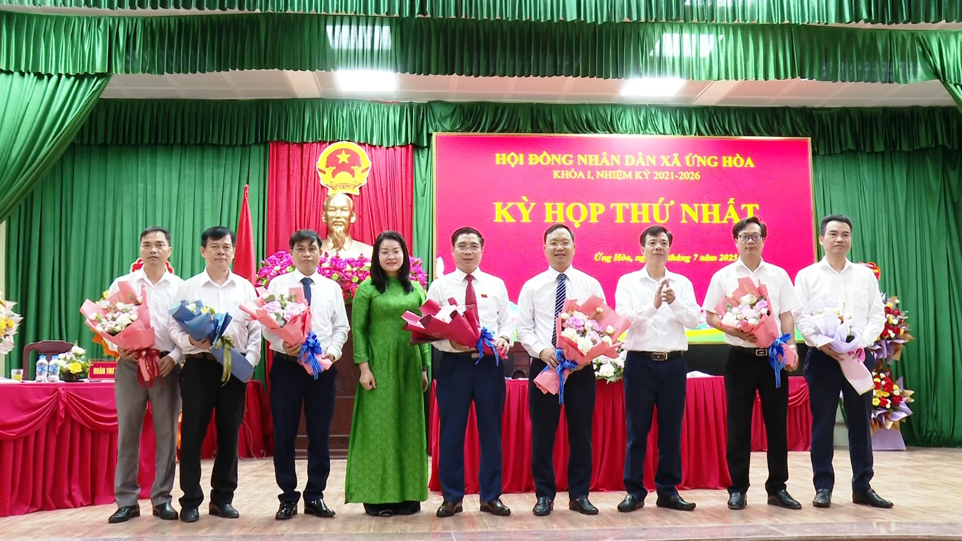 Xã Ứng Hoà: bắt tay ngay vào thực hiện công việc