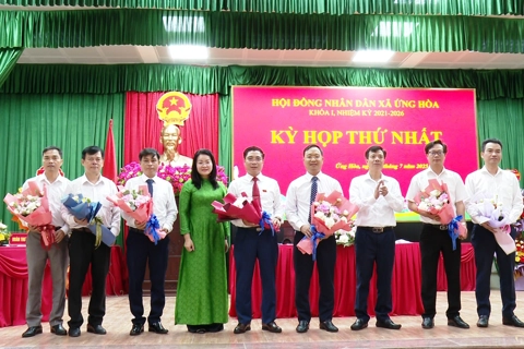 Xã Ứng Hoà: bắt tay ngay vào thực hiện công việc
