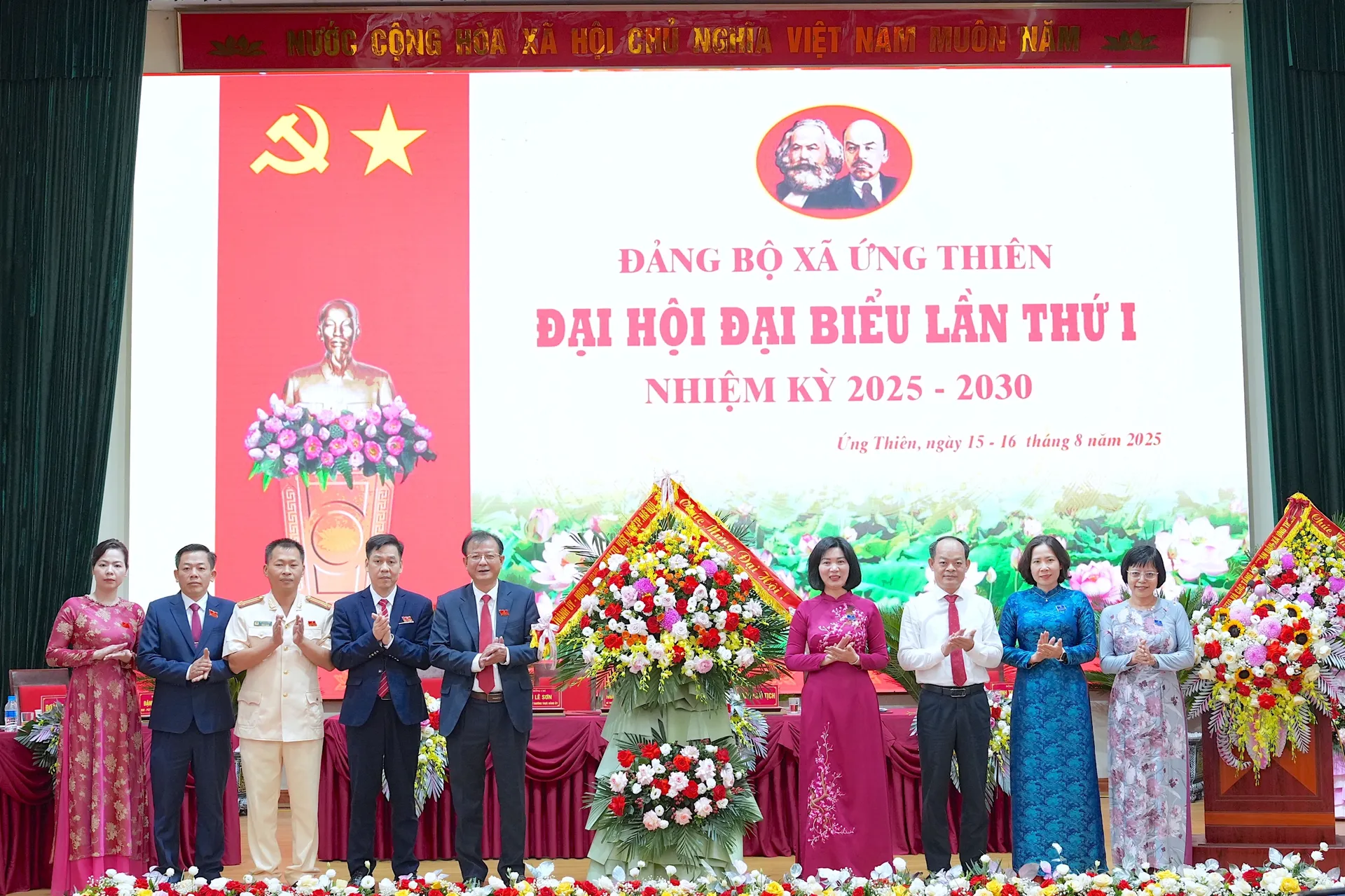 Xây dựng Ứng Thiên phát triển vững mạnh, toàn diện, đổi mới, hội nhập, phát triển