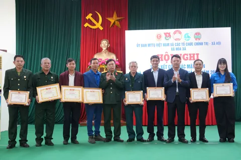 MTTQ xã Hòa Xá: tạo nền tảng đồng thuận xã hội
