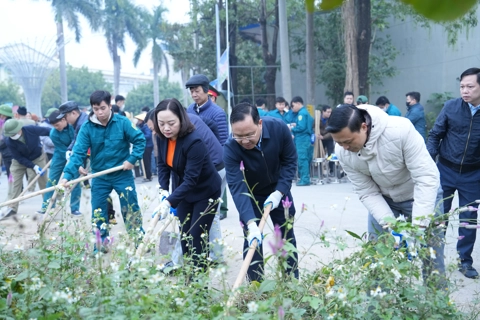 Diện mạo đô thị văn minh, hiện đại tại thị trấn Vân Đình
