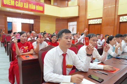 Đại hội lần thứ Nhất Đảng bộ các cơ quan Đảng xã Vân Đình