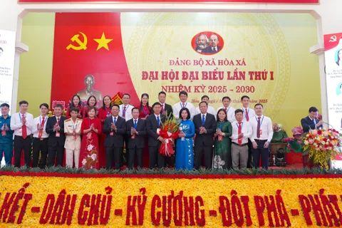 Xã Hòa Xá vững bước trong vận hành mô hình chính quyền 2 cấp