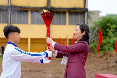 Đại hội TDTT xã Vân Đình: ngày hội lớn của tinh thần đoàn kết