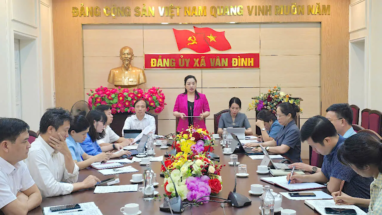 Xã Vân Đình: nâng cao năng lực, hiệu quả công tác quản lý đất đai