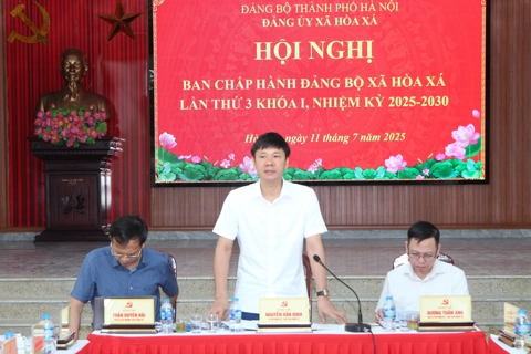 Xã Hòa Xá: thảo luận, góp ý Dự thảo Báo cáo chính trị trình Đại hội Đảng bộ