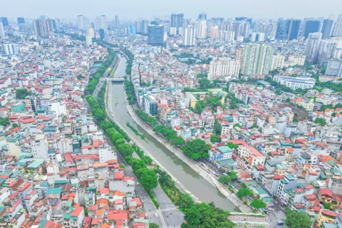 Công bố 2 đồ án quy hoạch chi tiết hai bên sông Tô Lịch: Định hình trục cảnh quan xanh nội đô