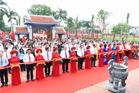 Khánh thành Khu lưu niệm Trưởng ban Thường trực Quốc hội Khoá I Bùi Bằng Đoàn