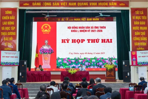 Xã Ứng Thiên: tổng giá trị sản xuất năm 2025 ước đạt 4.004 tỷ đồng