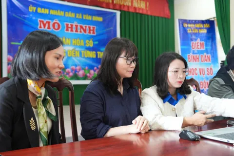 Cải cách hành chính ở xã Vân Đình: vì người dân phục vụ