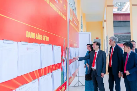 Xã Ứng Thiên bảo đảm công khai, minh bạch trong công tác bầu cử