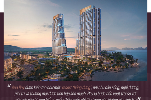 Aria Bay: Kiến tạo biểu tượng ven biển quốc tế từ cảm hứng di sản