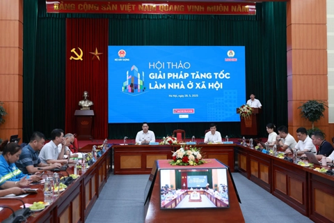 Để phát triển nhà ở xã hội cần tăng vốn đầu tư công và tài chính Công đoàn
